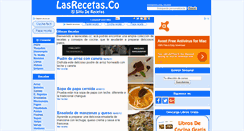 Desktop Screenshot of lasrecetas.co